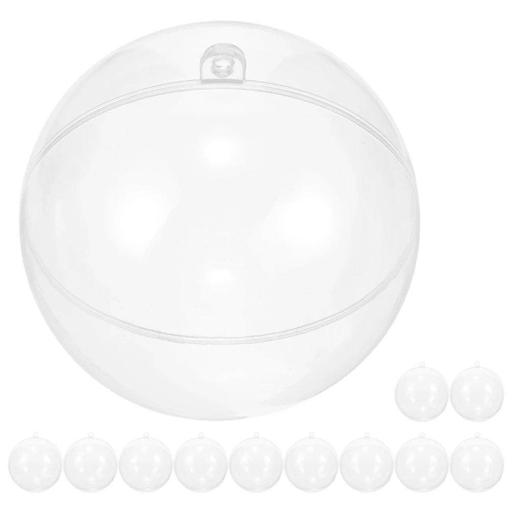 12 Pcs Storage Balls Empty Ornaments Clear Baubles for Crafts Inflatable Diy Transparent Decoration
12 Pcs Storage Balls Empty Ornaments Clear Baubles for Crafts Inflatable Diy Transparent Decoration