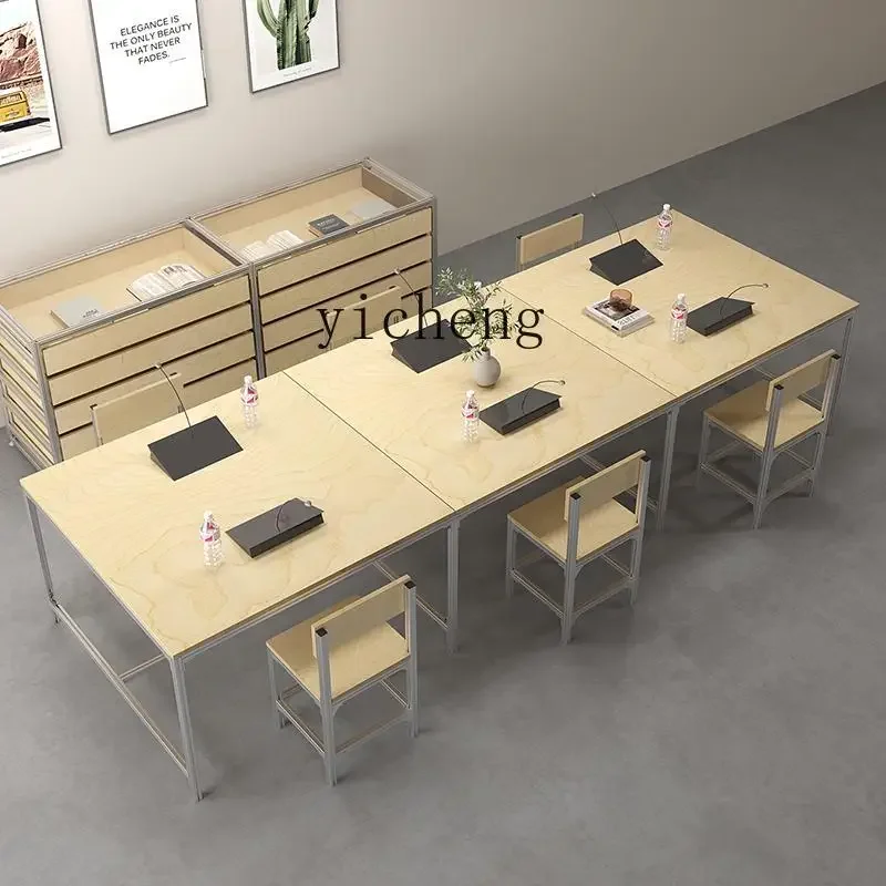 A1 modern minimalist aluminum profile solid wood large board table computer table birch long strip table
A1 modern minimalist aluminum profile solid wood large board table computer table birch long strip table
