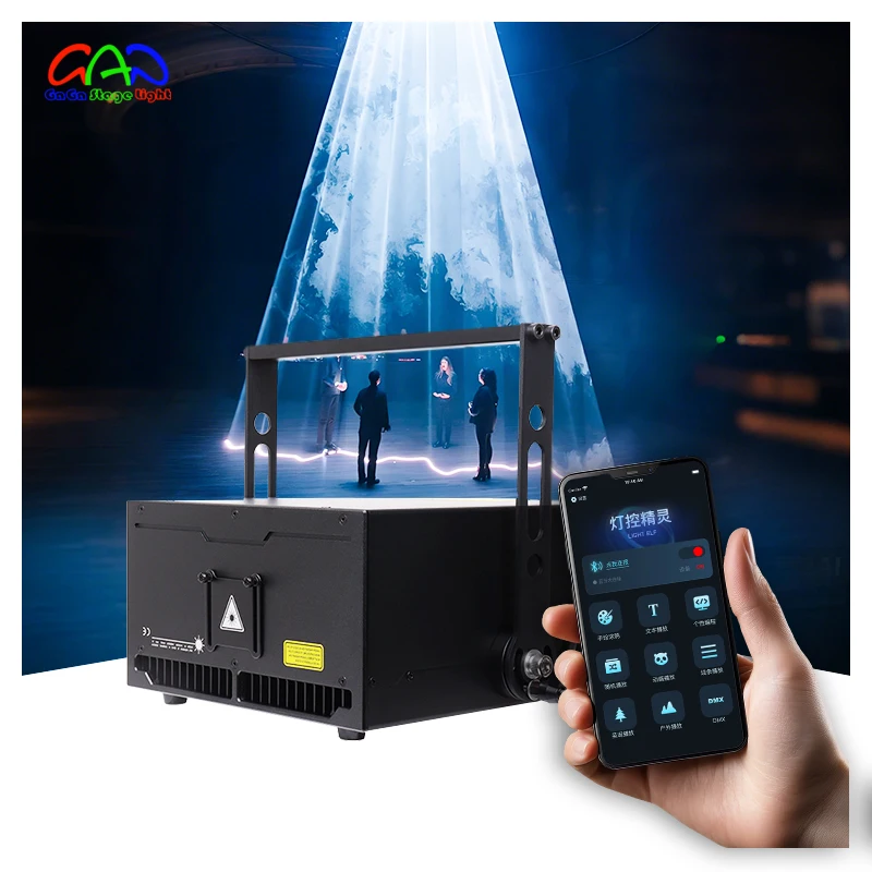 Bluetooth APP Control 10W 30K ANG Лазерный свет RGB Анимационный сканер Сценический свет DMX512 Для DJ Disco Club Android/IOS Управление через приложение
Bluetooth APP Control 10W 30K ANG Лазерный свет RGB Анимационный сканер Сценический свет DMX512 Для DJ Disco Club Android/IOS Управление через приложение