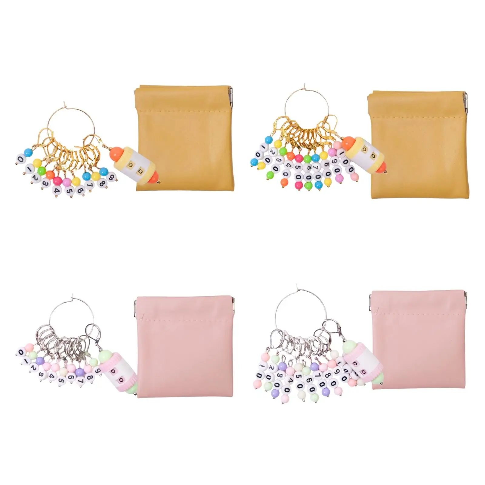 Knitting Stitch Marker with Counter Lightweight DIY Crafts for Weaving Parts
Knitting Stitch Marker with Counter Lightweight DIY Crafts for Weaving Parts