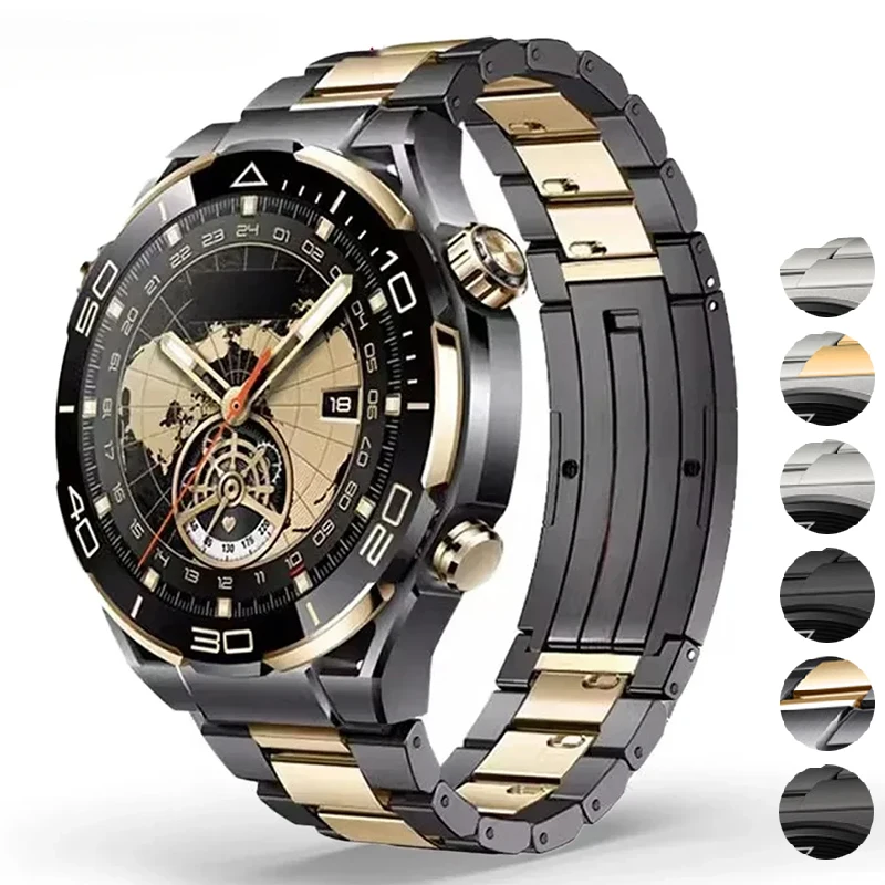 Luxury Titanium Quick Fit Strap For Huawei Watch 6 Pro Watch GT6 46MM 5 pro Ultimate Metal Correa For Honor GS Pro 22MM Bracelet
Luxury Titanium Quick Fit Strap For Huawei Watch 6 Pro Watch GT6 46MM 5 pro Ultimate Metal Correa For Honor GS Pro 22MM Bracelet