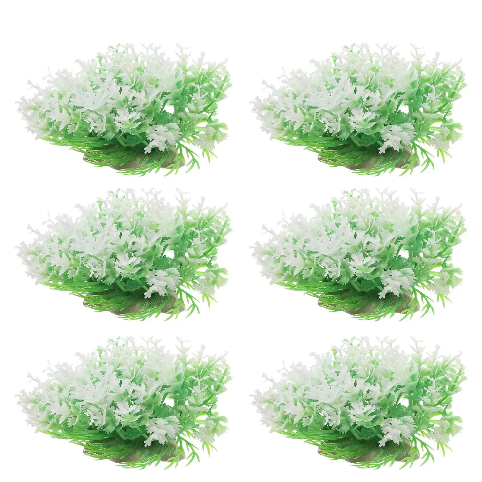 6 Pcs Artificial Plants Simulated Water Grass Decoration for Aquarium Plastic Landscaping Fish Tank Accessories Realistic Long
6 Pcs Artificial Plants Simulated Water Grass Decoration for Aquarium Plastic Landscaping Fish Tank Accessories Realistic Long