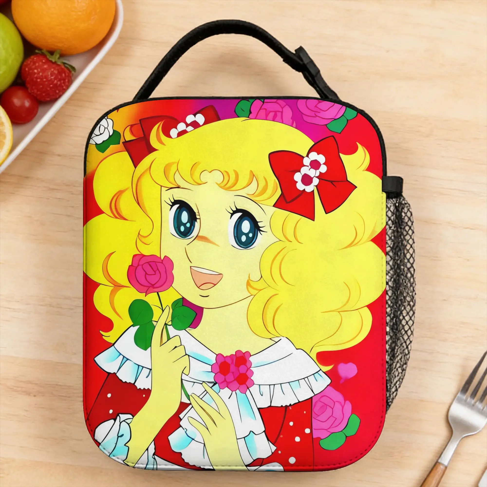 CANDY candy Girl Anime Lunch Bag For Girls School Custom Lunch Box Casual Oxford Tote Food Bags
CANDY candy Girl Anime Lunch Bag For Girls School Custom Lunch Box Casual Oxford Tote Food Bags