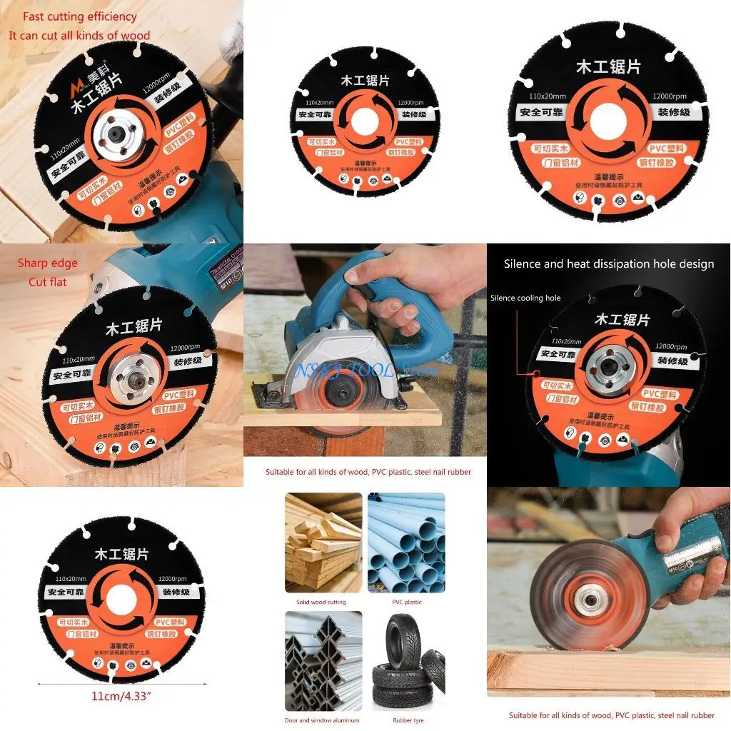 L8RC Thin Circular Blade with Silence Cooling Hole Woodworking Blade
L8RC Thin Circular Blade with Silence Cooling Hole Woodworking Blade