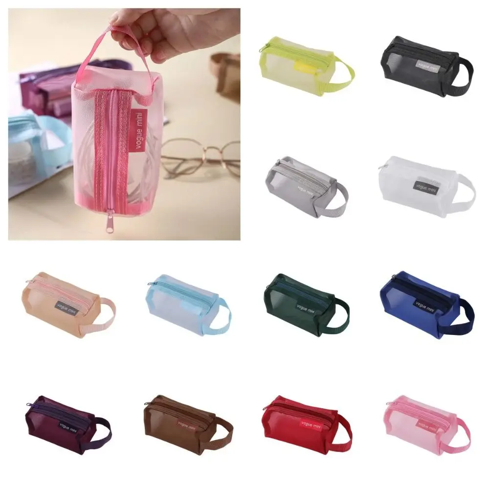 Nylon Mesh Coin Purse ID Credit Card Holder Zipper Pouch Mesh Storage Bag Key Bag Stationery Storage Bag
Nylon Mesh Coin Purse ID Credit Card Holder Zipper Pouch Mesh Storage Bag Key Bag Stationery Storage Bag