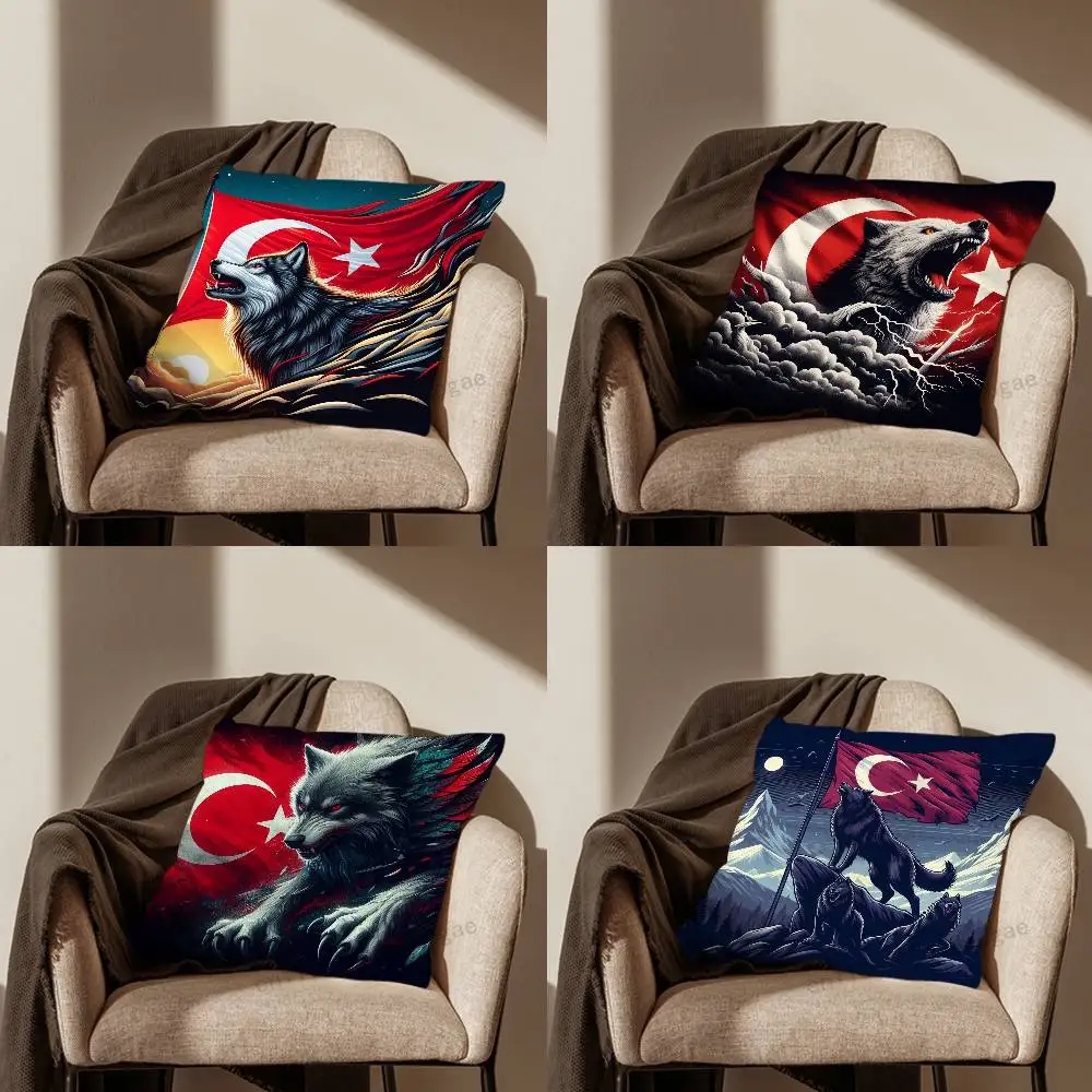 Turkey Flag Art Turk Wolf Pillow Case For Room Sofa Cushion Cover Suitable For Home Bedroom Decoration And Protector
Turkey Flag Art Turk Wolf Pillow Case For Room Sofa Cushion Cover Suitable For Home Bedroom Decoration And Protector