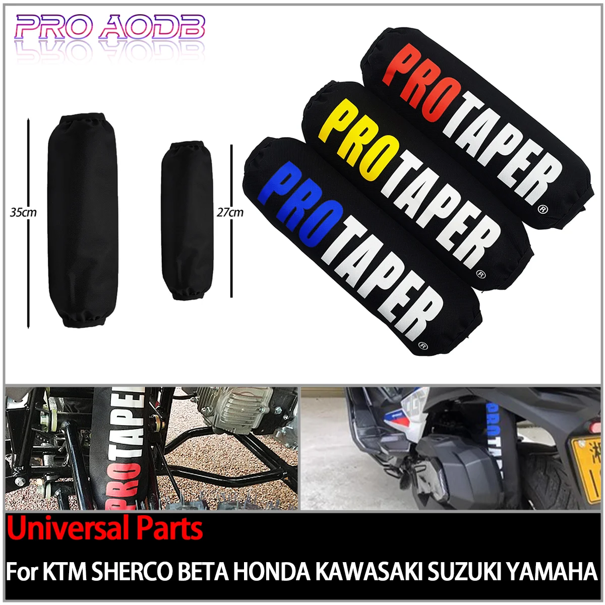 For Dirt Bike Motorcycle ATV Quad Motocross Universal Parts 27cm 35cm Rear Shock Absorber Suspension Protector Protection Cover
For Dirt Bike Motorcycle ATV Quad Motocross Universal Parts 27cm 35cm Rear Shock Absorber Suspension Protector Protection Cover