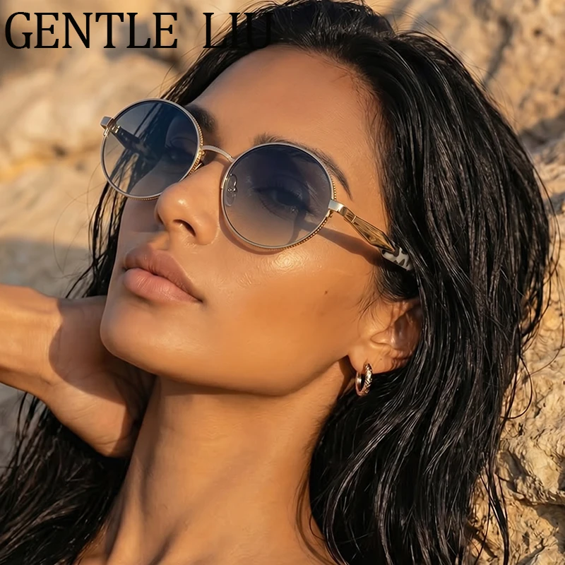 Retro Round Punk Sunglasses Women 2026 Luxury Designer Steampunk Circle 90S Sun Glasses Ladies Eyewear Outdoor Fashion Shades
Retro Round Punk Sunglasses Women 2026 Luxury Designer Steampunk Circle 90S Sun Glasses Ladies Eyewear Outdoor Fashion Shades