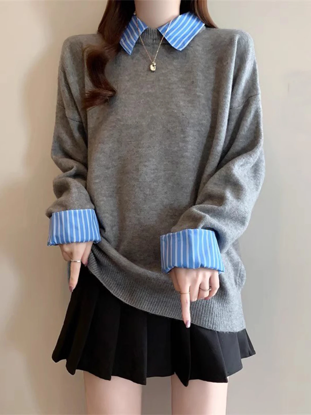 Women's Ne Knitwear Long Sve Regular Fit Base Layer Top Casual Sle Autumn Winter plus Size Faionable
Women's Ne Knitwear Long Sve Regular Fit Base Layer Top Casual Sle Autumn Winter plus Size Faionable