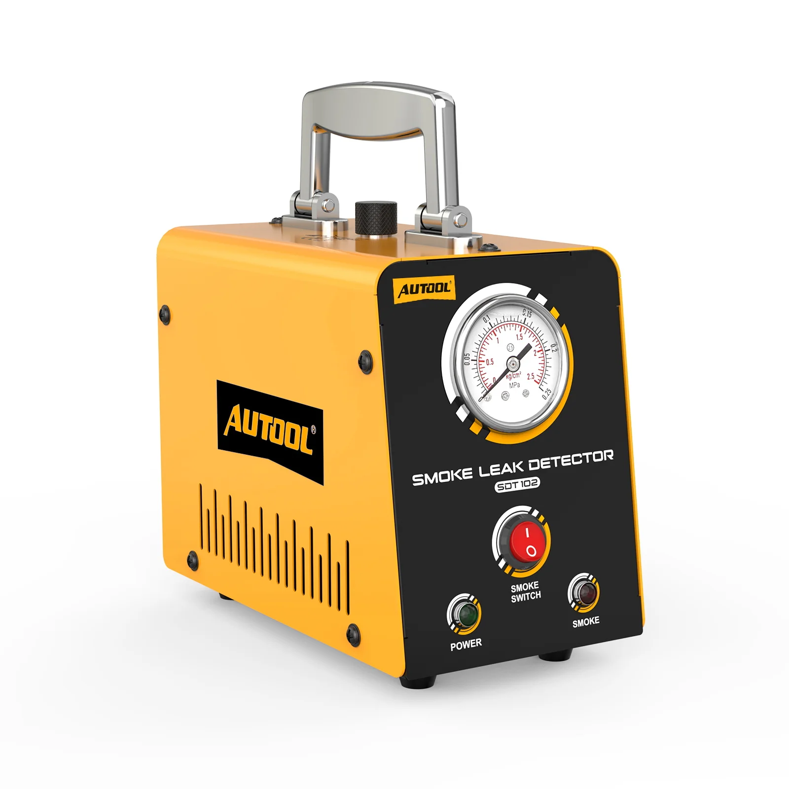 AUTOOL Automotive Smoke Machine SDT102 Smoke Leak Detector Built-in Air Compressor EVAP Vacuum Smoking Generator AnalyzerTester
AUTOOL Automotive Smoke Machine SDT102 Smoke Leak Detector Built-in Air Compressor EVAP Vacuum Smoking Generator AnalyzerTester