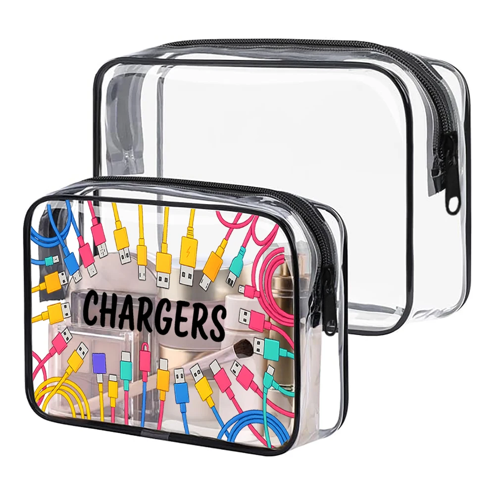 Прозрачная высококачественная дорожная сумка-органайзер для туалетных принадлежностей и электроники из ПВХ с односторонним принтом «УЧАРКИ» — портативная многофункциональная сумка
Прозрачная высококачественная дорожная сумка-органайзер для туалетных принадлежностей и электроники из ПВХ с односторонним принтом «УЧАРКИ» — портативная многофункциональная сумка