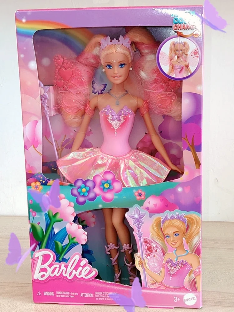 In Stock Barbie Colorful Butter fly Fairy Doll Temperature Sensitive Color Changing Articulated Articulated Dreamy Doll gift
In Stock Barbie Colorful Butter fly Fairy Doll Temperature Sensitive Color Changing Articulated Articulated Dreamy Doll gift
