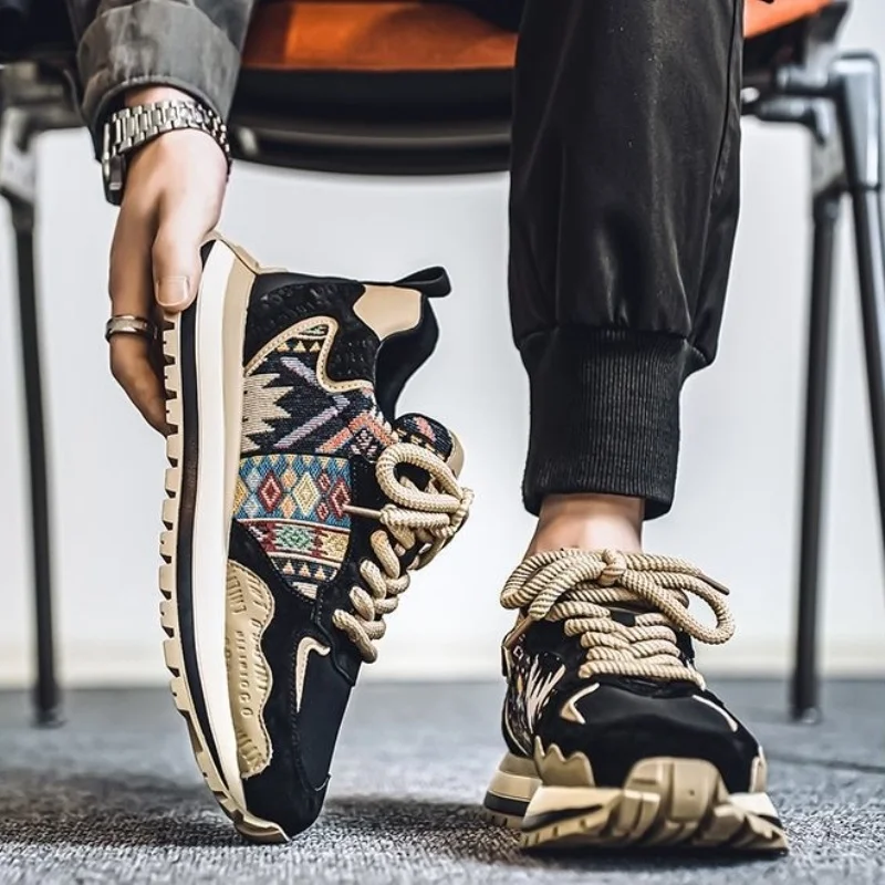 Men's Comfortable Casual Running Shoes Spring 2025 New Style Anti-slip Wear-resistant Outdoor Leisure Sport High-End Print
Men's Comfortable Casual Running Shoes Spring 2025 New Style Anti-slip Wear-resistant Outdoor Leisure Sport High-End Print