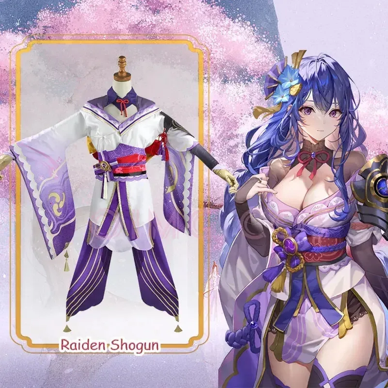 Genshin Impact Raiden Shogun Cosplay Costume Adult Carnival Uniform Anime Halloween Costumes Masquerade Women Game Beelzebul
Genshin Impact Raiden Shogun Cosplay Costume Adult Carnival Uniform Anime Halloween Costumes Masquerade Women Game Beelzebul