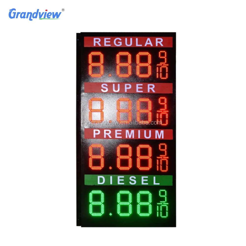 Led Petrol Led Display Station Pylon Canopy Electronic Advertising Equipment Price Signage Boards
Led Petrol Led Display Station Pylon Canopy Electronic Advertising Equipment Price Signage Boards