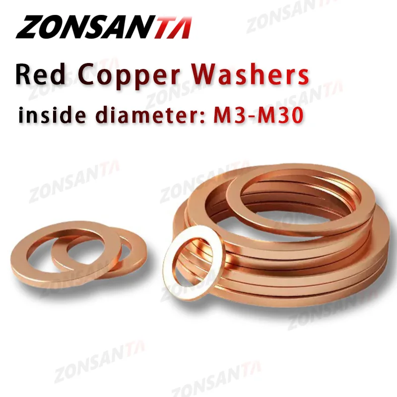 M3 M4 M5 M6 M8 M10 M12 M14 M16 M18 M20 M22 M24 M27 M30 DIN7603 Boat Red Brass Copper Crush Sealing Washer Flat Seal Ring Gasket
M3 M4 M5 M6 M8 M10 M12 M14 M16 M18 M20 M22 M24 M27 M30 DIN7603 Boat Red Brass Copper Crush Sealing Washer Flat Seal Ring Gasket