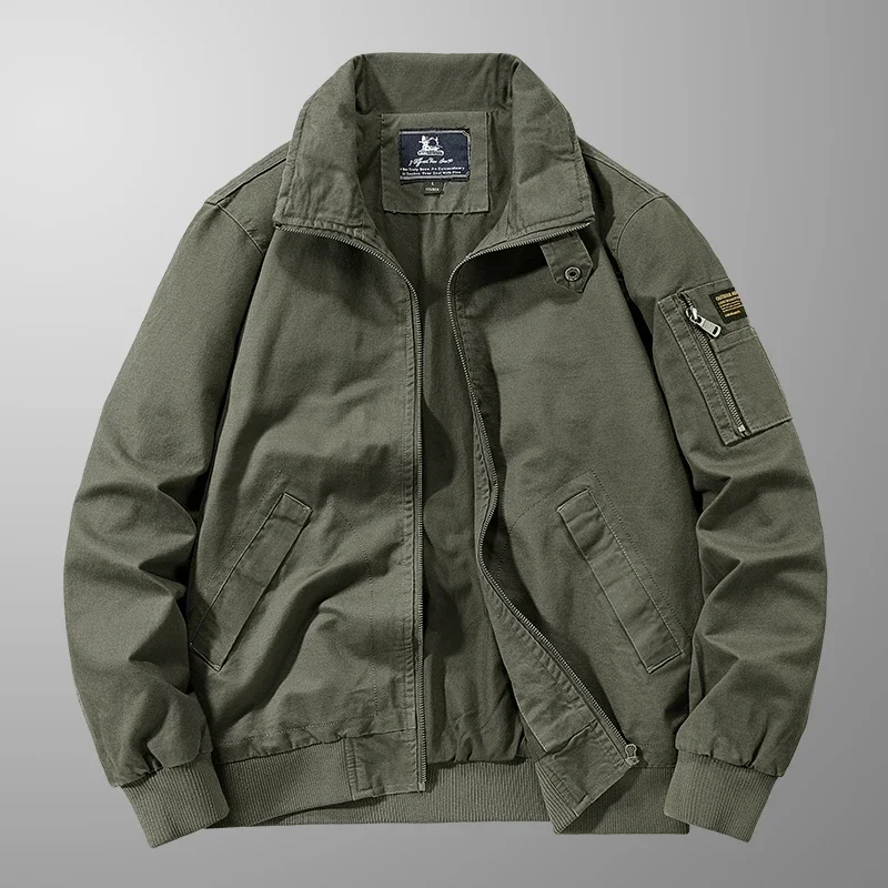 Men's Lapel Single Breasted Solid Color Male Cargo Jacket Spring Autumn Light Luxury Top New Quality Fashion Business Clothes
Men's Lapel Single Breasted Solid Color Male Cargo Jacket Spring Autumn Light Luxury Top New Quality Fashion Business Clothes