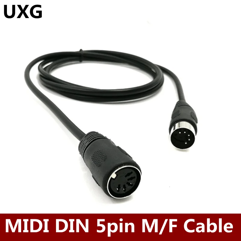 MIDI Extension Cable MIDI 5-Pin DIN Male To Female Audio MIDIAT Cable For MIDI Keyboard Synthesizer Organ Electric Guitar
MIDI Extension Cable MIDI 5-Pin DIN Male To Female Audio MIDIAT Cable For MIDI Keyboard Synthesizer Organ Electric Guitar