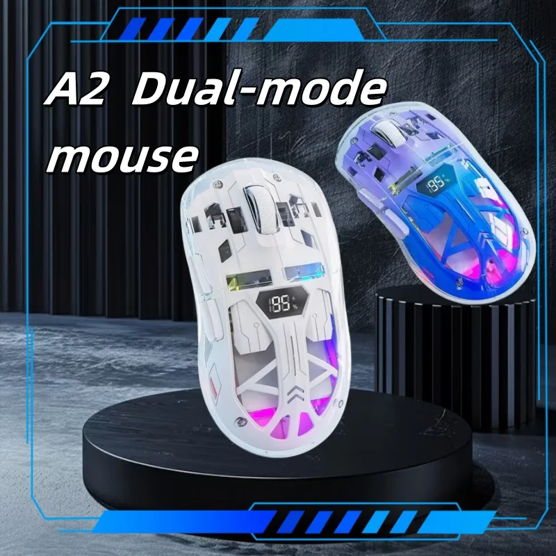 A2 Wireless Bluetooth Mouse Rgb Lights Digital Screen Comfortable Feel 400mah Battery Capacity Office Gaming Computer Accessorie
A2 Wireless Bluetooth Mouse Rgb Lights Digital Screen Comfortable Feel 400mah Battery Capacity Office Gaming Computer Accessorie