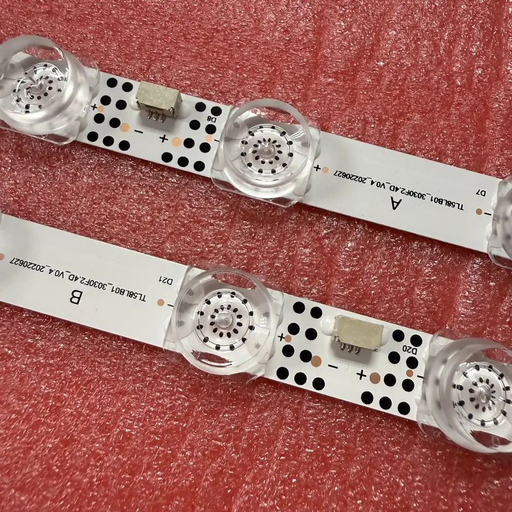 Full LED Strip For TCL 58” TCL58LB01 TCL58LB01_3030F2.4D B0101-000581 A0053*ZMJN LVU580NDEL
Full LED Strip For TCL 58” TCL58LB01 TCL58LB01_3030F2.4D B0101-000581 A0053*ZMJN LVU580NDEL