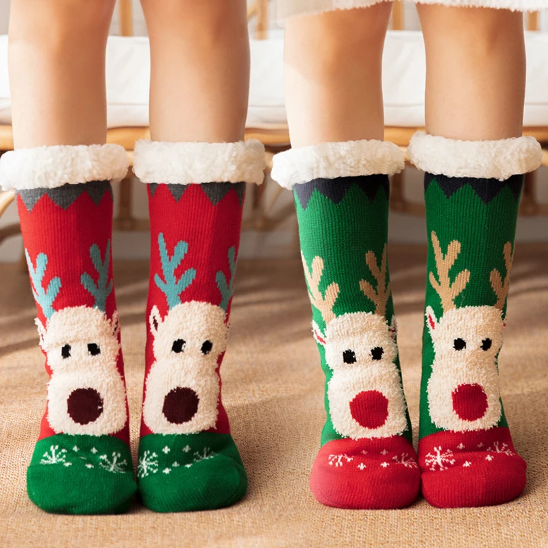 New Winter Warm Sock Women Thickened Plush Cotton Socks Cute Deer Soft Home Slippe Female Funny Sleep Floor Socks Christmas Gift
New Winter Warm Sock Women Thickened Plush Cotton Socks Cute Deer Soft Home Slippe Female Funny Sleep Floor Socks Christmas Gift