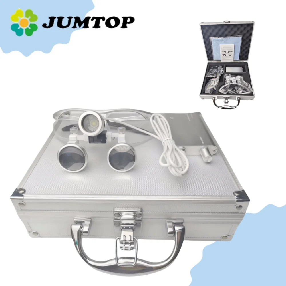 3.5X Dental Loupes - Ultra-Lightweight Binocular Magnifier for Surgery (320-420mm Working Distance)
3.5X Dental Loupes - Ultra-Lightweight Binocular Magnifier for Surgery (320-420mm Working Distance)