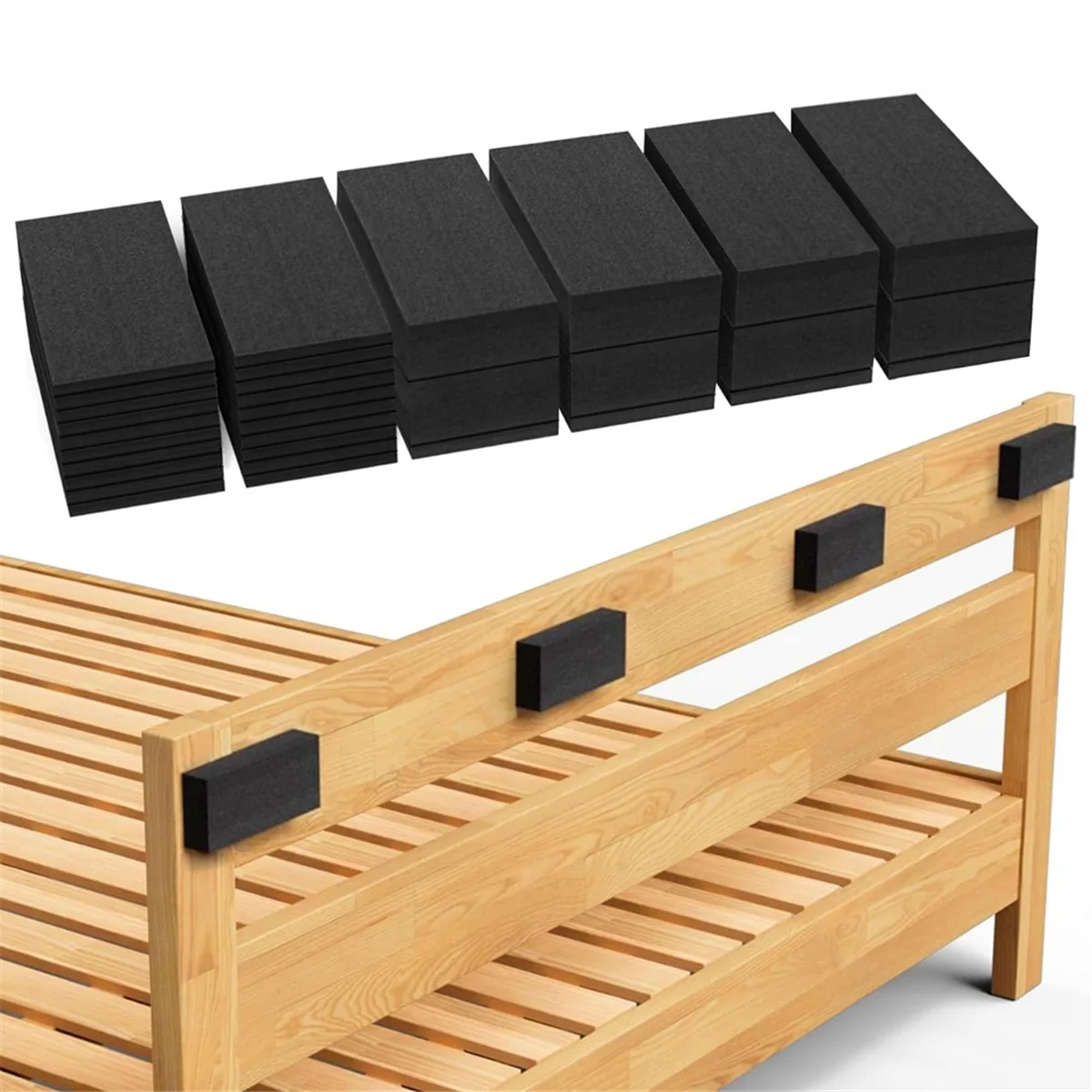 32Pcs Eva Foam Headboard Stoppers for Wall,Thicker Bed Stoppers for Headboard,Furniture Wall Protectors,40 X 80 mm
32Pcs Eva Foam Headboard Stoppers for Wall,Thicker Bed Stoppers for Headboard,Furniture Wall Protectors,40 X 80 mm
