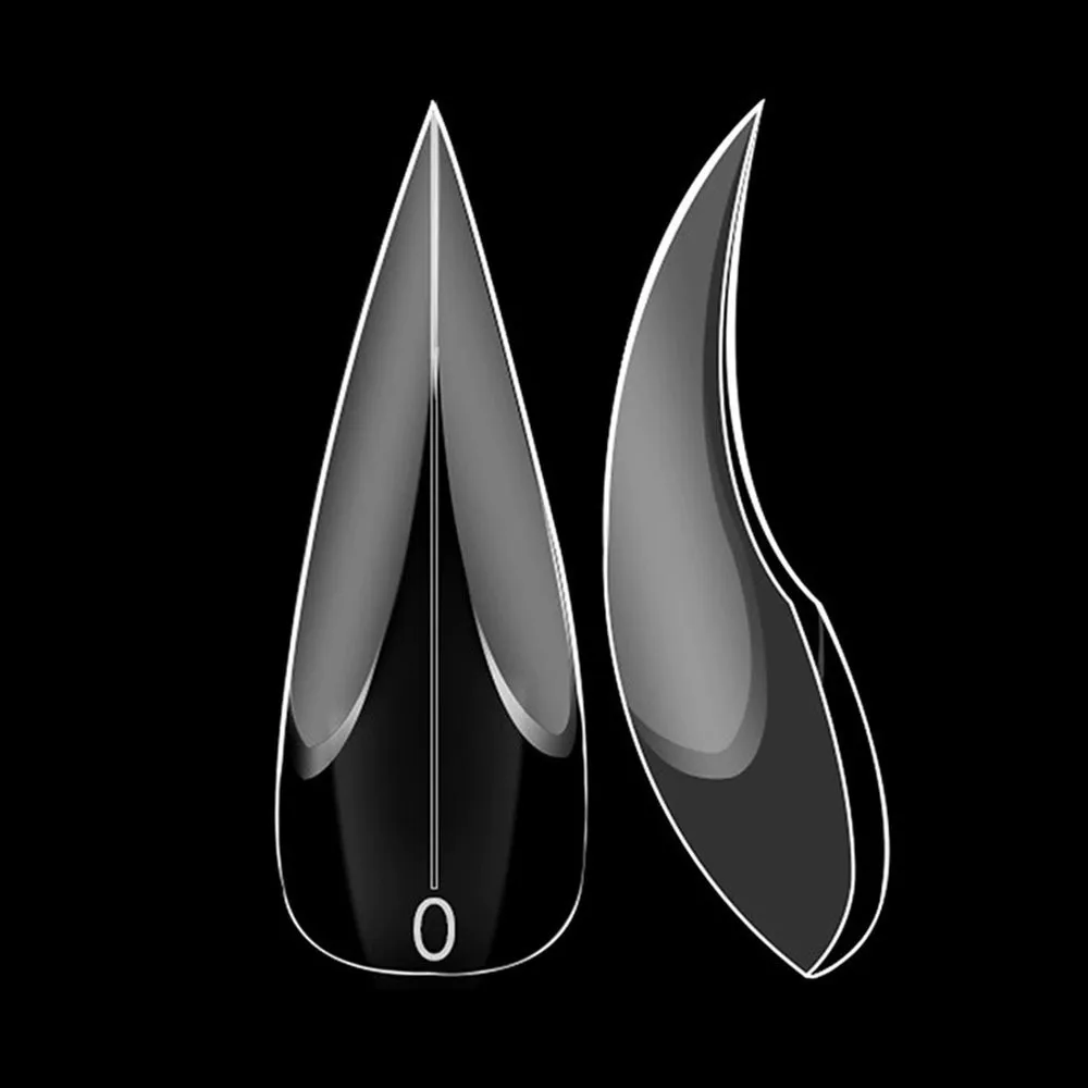 140pcs Fashion Acrylic Curved Stiletto Nail 3D Eagle Claw Hawk Shape Nail Forms Full Cover Reusable Nail Tips for Halloween
140pcs Fashion Acrylic Curved Stiletto Nail 3D Eagle Claw Hawk Shape Nail Forms Full Cover Reusable Nail Tips for Halloween