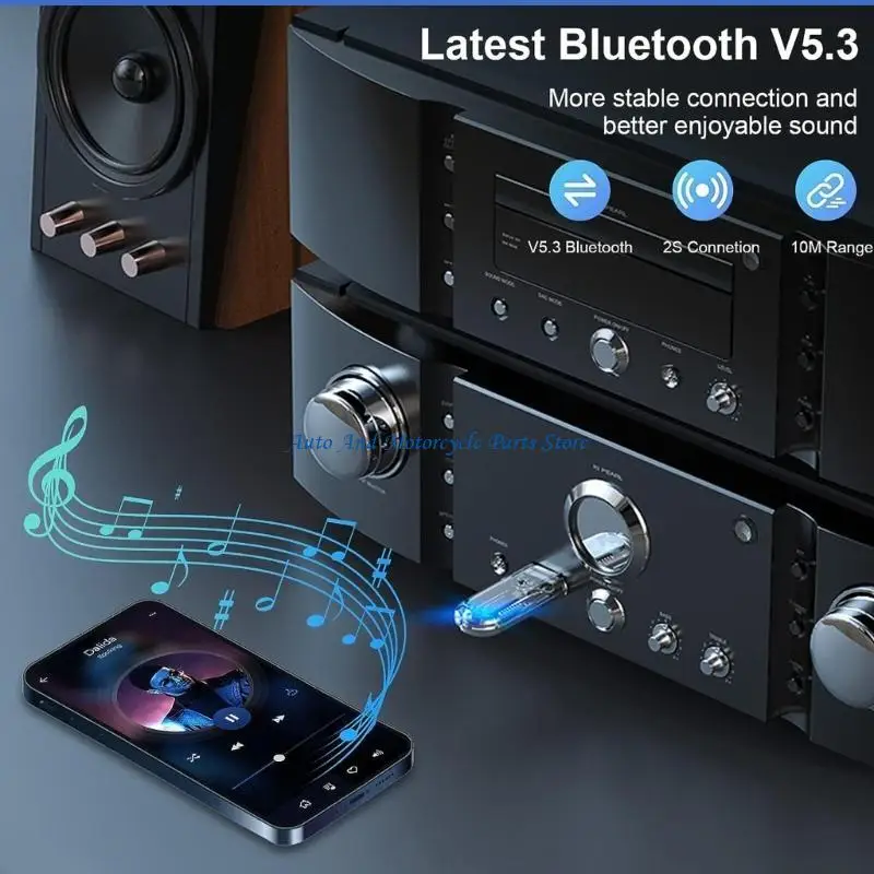 P9FD Wireless Music Streaming USB Receiver Transmitter Music Reception for Laptop Car
P9FD Wireless Music Streaming USB Receiver Transmitter Music Reception for Laptop Car