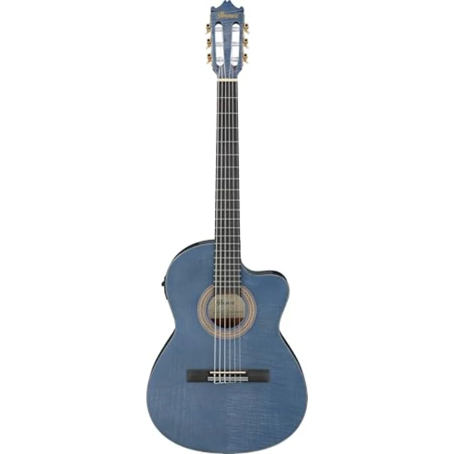 Thinline Nylon Acoustic-electric Guitar for live performance and studio use, nylon strings, open pore finish, lightweight and r
Thinline Nylon Acoustic-electric Guitar for live performance and studio use, nylon strings, open pore finish, lightweight and r