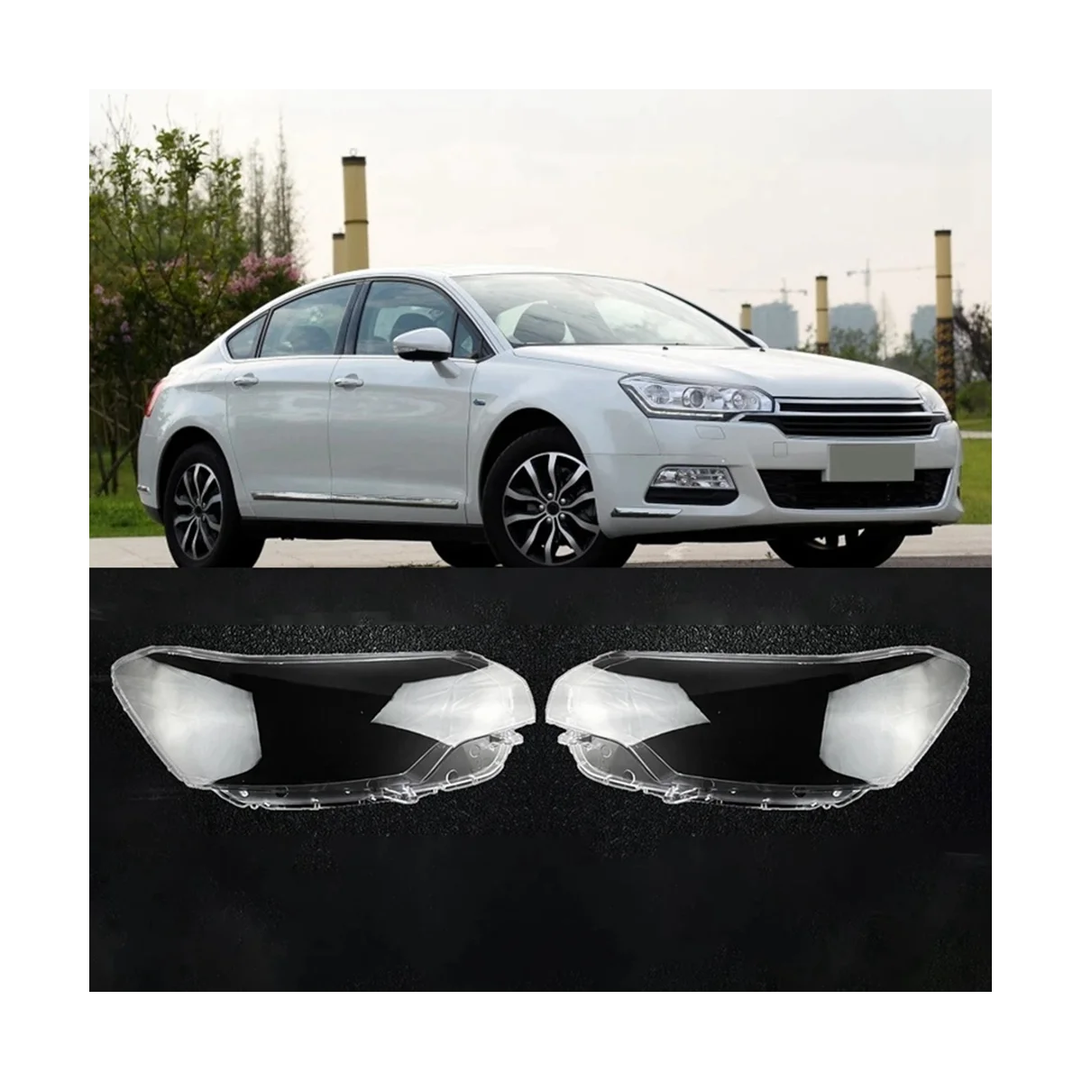 Car Front Headlight Lens Light Auto Shell for Citroen C5 2010-2016 Headlight Cover Replacement Lampshade
Car Front Headlight Lens Light Auto Shell for Citroen C5 2010-2016 Headlight Cover Replacement Lampshade