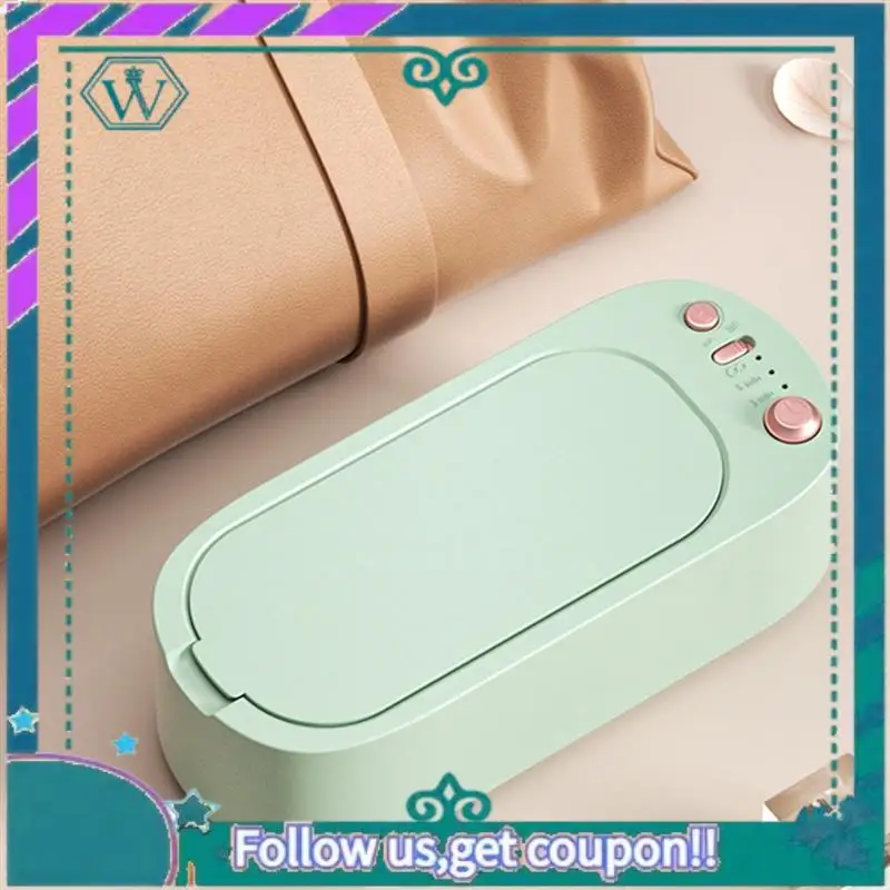 Ultrasonic Jewelry Cleaner Machine, Professional Sonic Jewelry Cleaner With 3 Timer Modes For Glasses, Jewelry Durable Pink
Ultrasonic Jewelry Cleaner Machine, Professional Sonic Jewelry Cleaner With 3 Timer Modes For Glasses, Jewelry Durable Pink
