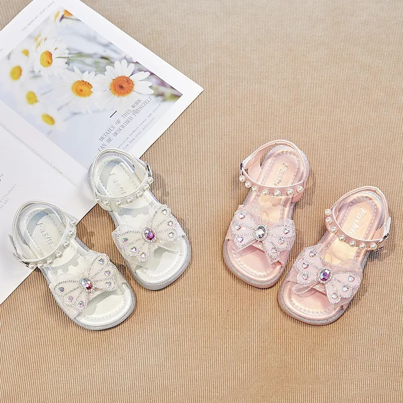 Girls Sandals Open Toes for Summer 2025 Summer New Kids Princess Shoes Mesh Lace Bow Girls Beach Shoes Non-slip Soft Sole Ins
Girls Sandals Open Toes for Summer 2025 Summer New Kids Princess Shoes Mesh Lace Bow Girls Beach Shoes Non-slip Soft Sole Ins