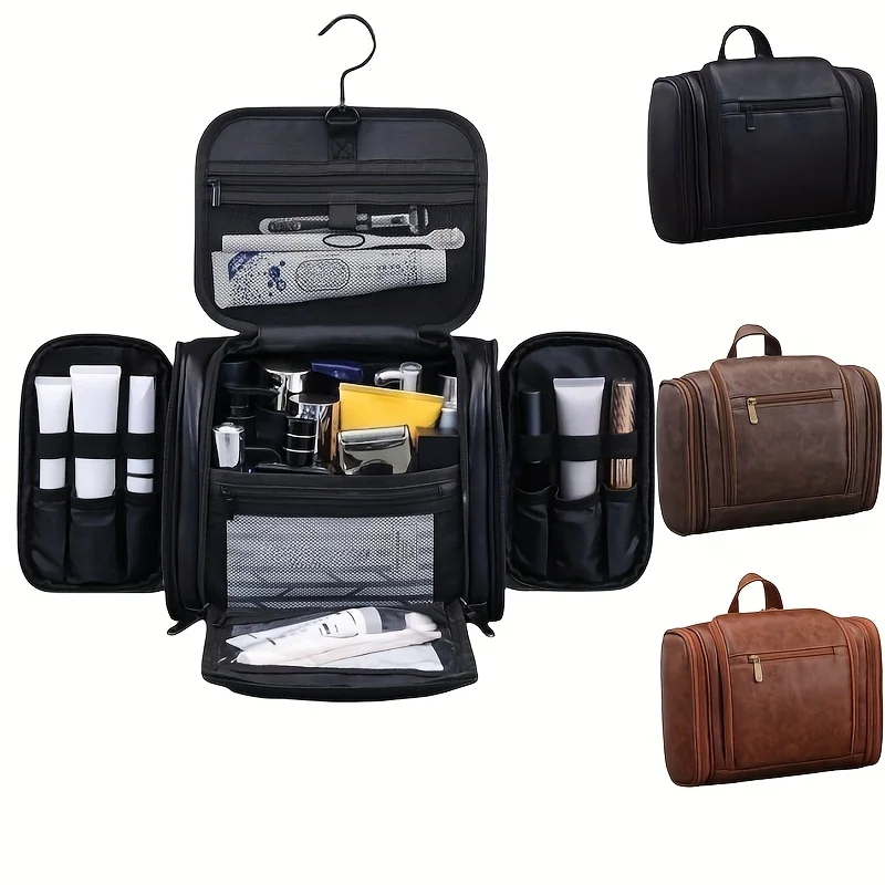 Multifunctional Travel Toiletry Bag with Hook,Lightweight Cosmetic Storage Pouch for Outdoor Trip, Ideal Gifts Choice for Adults
Multifunctional Travel Toiletry Bag with Hook,Lightweight Cosmetic Storage Pouch for Outdoor Trip, Ideal Gifts Choice for Adults