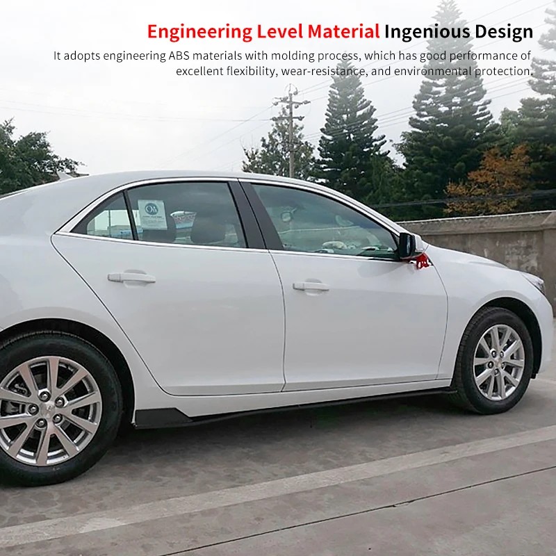 Car Side Skirts Extensions Splitters Kit Rocker Anti-Scratch Winglet Wings Bumper Accessories ABS For Chevrolet Malibu 2012-2018
Car Side Skirts Extensions Splitters Kit Rocker Anti-Scratch Winglet Wings Bumper Accessories ABS For Chevrolet Malibu 2012-2018