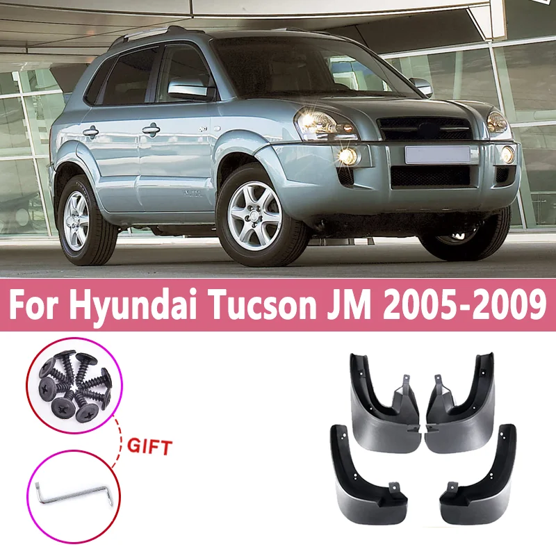 Car Mudguards For Hyundai Tucson JM 2005 2006 2007-2009 4PCS/Set Fenders Anti-Splash Mudflaps Mud Guards Tools Auto Accessories
Car Mudguards For Hyundai Tucson JM 2005 2006 2007-2009 4PCS/Set Fenders Anti-Splash Mudflaps Mud Guards Tools Auto Accessories