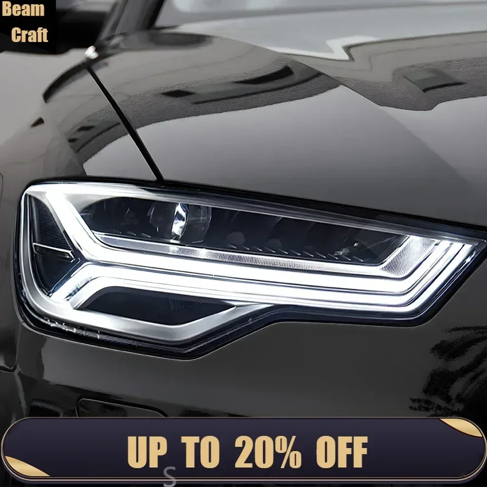 Upgraded Car Headlights For A6 C7 A6L S6 2012-2018 High Configure Design Lamp Styling LED Auto Headlight Assembly Accessores
Upgraded Car Headlights For A6 C7 A6L S6 2012-2018 High Configure Design Lamp Styling LED Auto Headlight Assembly Accessores