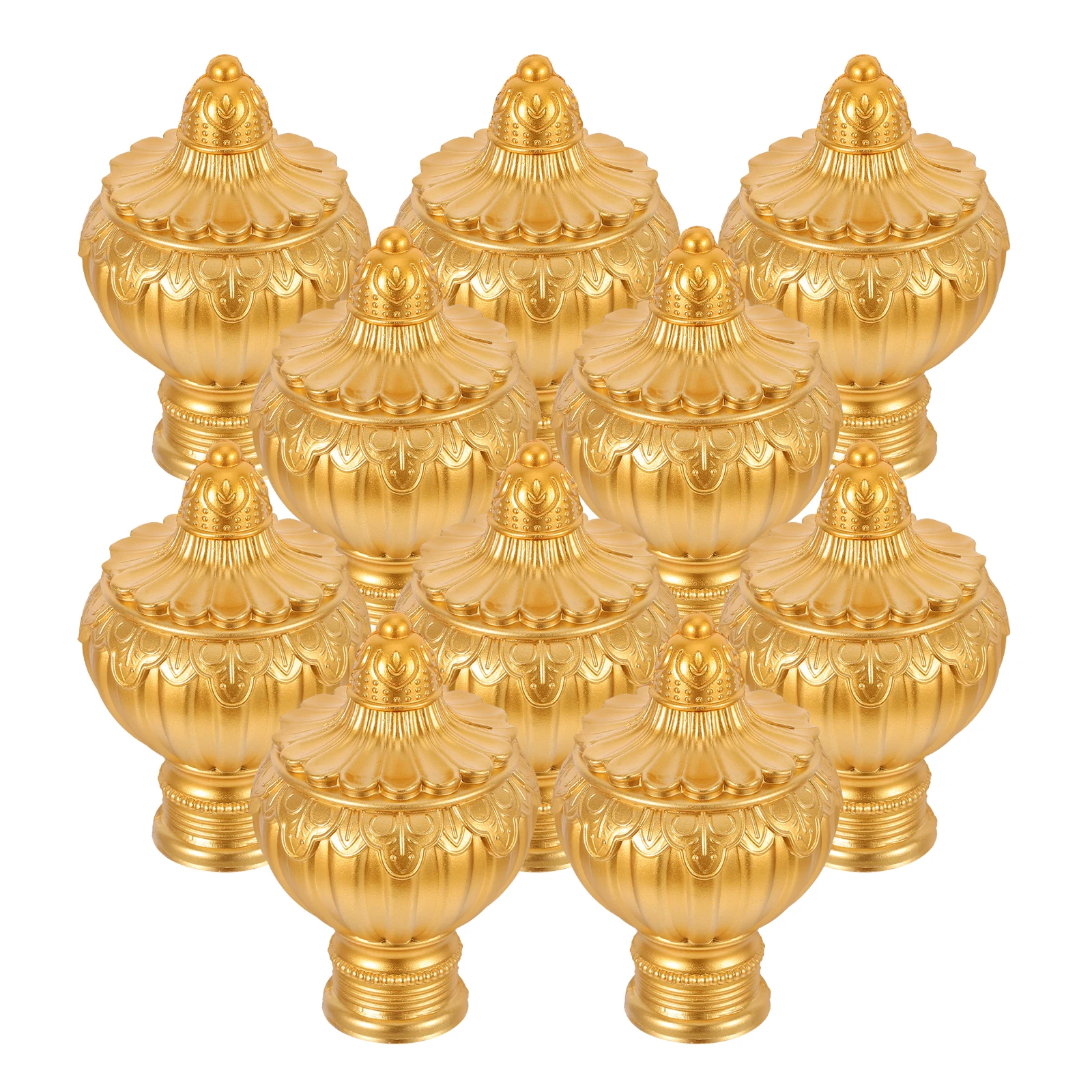 10 Curtain Rod Decorative Heads Plastic Ends Caps for 26 28mm Diameter Vintage Style Easy Installation Home Window Accessories
10 Curtain Rod Decorative Heads Plastic Ends Caps for 26 28mm Diameter Vintage Style Easy Installation Home Window Accessories