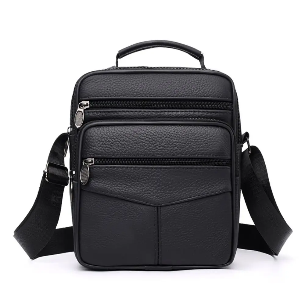 Natural Leather Men's Leather Handbag Small Size Tablet Compartment Genuine Leather Shoulder Bag Shoulder Strap Messenger Style
Natural Leather Men's Leather Handbag Small Size Tablet Compartment Genuine Leather Shoulder Bag Shoulder Strap Messenger Style