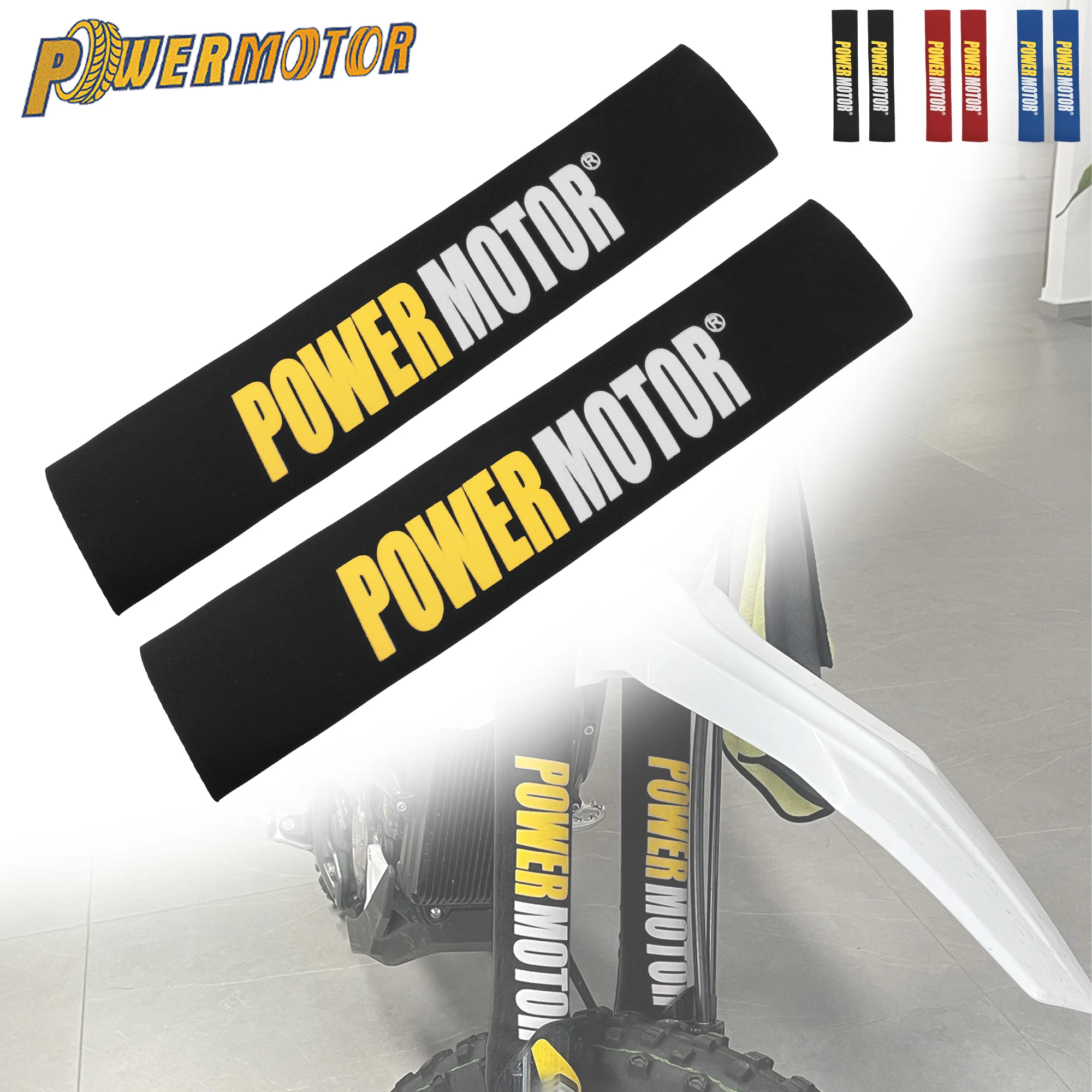 Powermotor Motorcycle Front Fork Protector Rear Shock Absorber Guard Wrap Cover For CRF YZF KLX ATV Enduro Motocross Dirtbike
Powermotor Motorcycle Front Fork Protector Rear Shock Absorber Guard Wrap Cover For CRF YZF KLX ATV Enduro Motocross Dirtbike