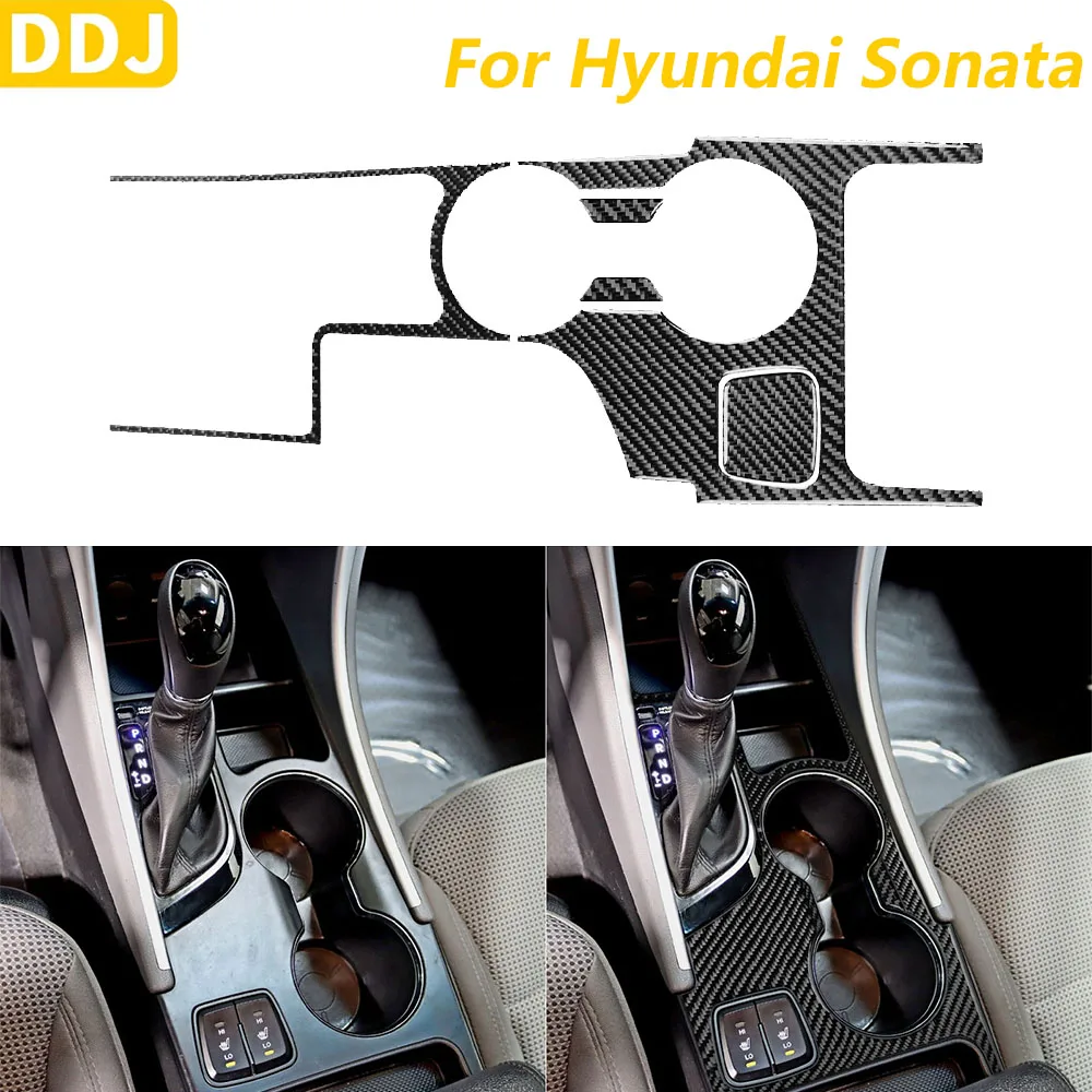 Soft Carbon Fiber Central Control Gear Shift Water Cup Holder Panel Trim Cover For Hyundai Sonata 2011-2014 Interior Accessories
Soft Carbon Fiber Central Control Gear Shift Water Cup Holder Panel Trim Cover For Hyundai Sonata 2011-2014 Interior Accessories