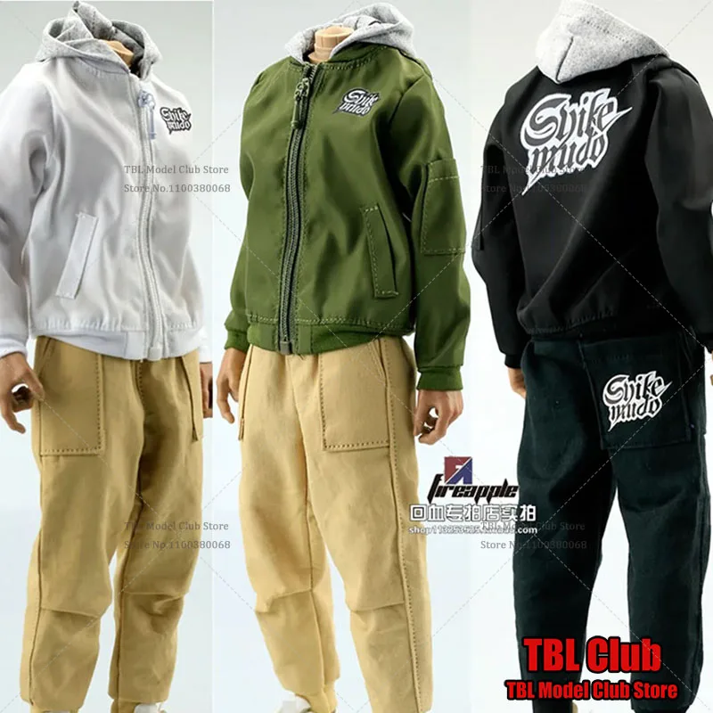 1/6 Scale Fashion Male Soldier Trendy Fake Two Pieces Sweater Back Print Bomber Hooded Pilot Jacket fit 12'' Action Figure Body
1/6 Scale Fashion Male Soldier Trendy Fake Two Pieces Sweater Back Print Bomber Hooded Pilot Jacket fit 12'' Action Figure Body