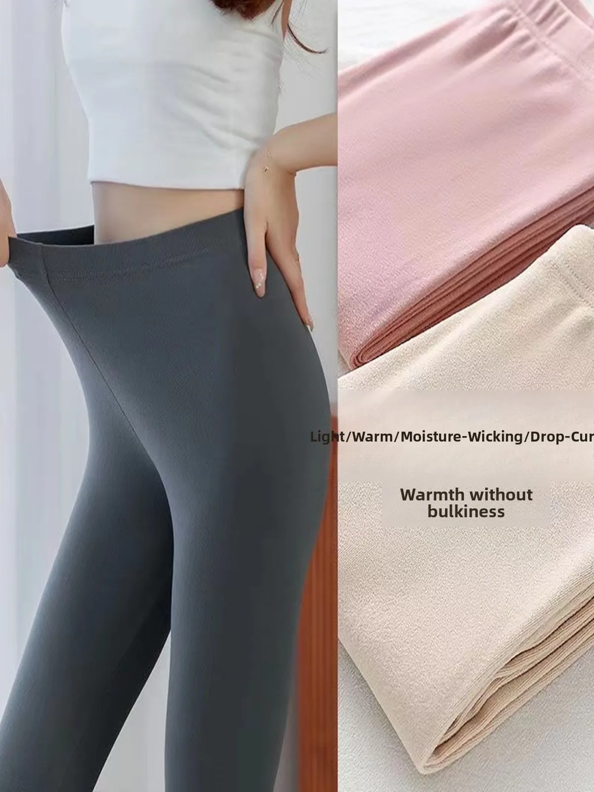 Women's Slim Fit Fleece Lined Trousers Inner Wear Autumn Pants Thermal Leggings Long Pants Polyester Fiber 2023 Winter Collec...
Women's Slim Fit Fleece Lined Trousers Inner Wear Autumn Pants Thermal Leggings Long Pants Polyester Fiber 2023 Winter Collec...