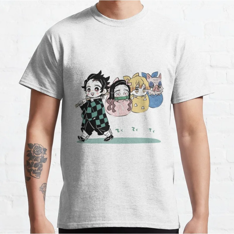 DS Perfect Gift Classic T-Shirt for fans Cute Anime Demon Slayer manga Graphic T Shirts 100% cotton large size Adult S-6XL
DS Perfect Gift Classic T-Shirt for fans Cute Anime Demon Slayer manga Graphic T Shirts 100% cotton large size Adult S-6XL