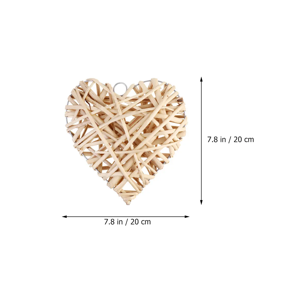 3PCS Heart Shaped Willow Decor Hanging Wall Decorations for Valentines Day Wedding Party Photo Props Romantic Festive
3PCS Heart Shaped Willow Decor Hanging Wall Decorations for Valentines Day Wedding Party Photo Props Romantic Festive