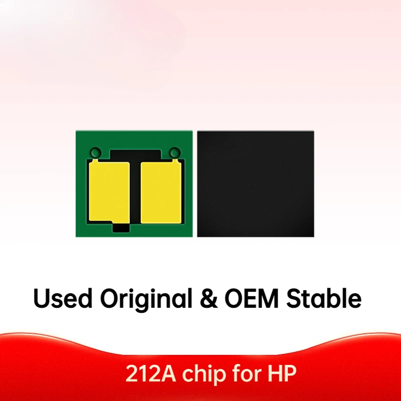 Used original 212A Toner Chip W2120A W2121A W2122A W2123A for HP M554 M555 M578 Cartridge Chip Reset
Used original 212A Toner Chip W2120A W2121A W2122A W2123A for HP M554 M555 M578 Cartridge Chip Reset