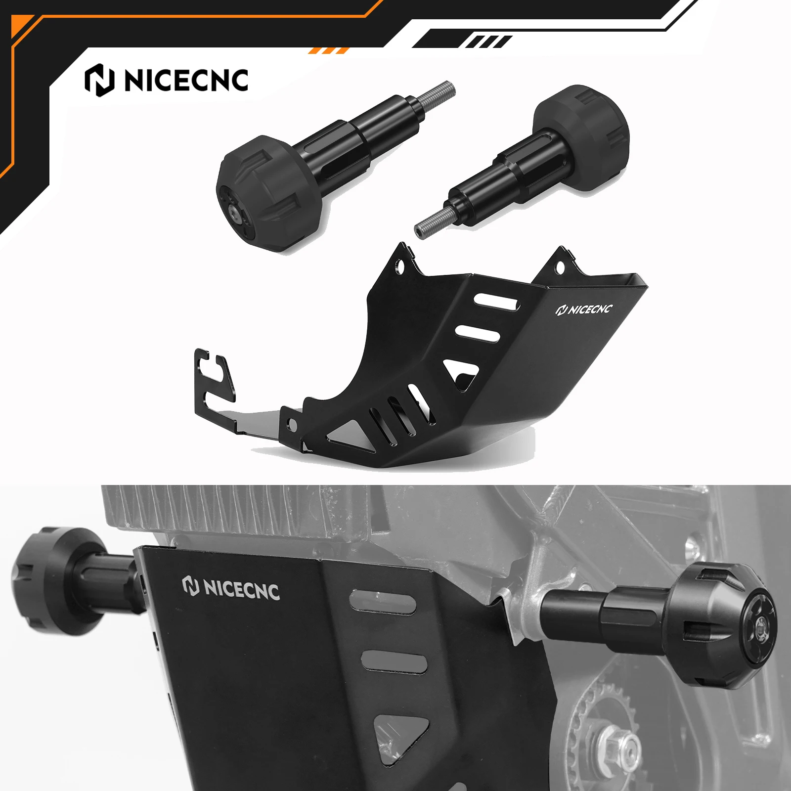 NICECNC For Surron light bee X S L1E 2024 2025 Segway X160 X260 Sur-Ron Frame Sliders Crash Protector & Engine Chassis Guard
NICECNC For Surron light bee X S L1E 2024 2025 Segway X160 X260 Sur-Ron Frame Sliders Crash Protector & Engine Chassis Guard
