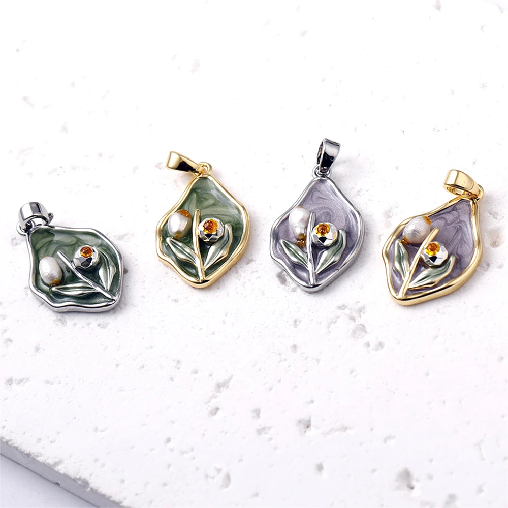 1 Piece Copper Plated 18k Gold Pearl Oil Drop Leaf Pendant DIY Jewelry Making Necklace, Bracelet, Clothing Accessories Materials
1 Piece Copper Plated 18k Gold Pearl Oil Drop Leaf Pendant DIY Jewelry Making Necklace, Bracelet, Clothing Accessories Materials