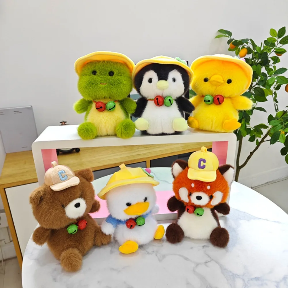 Desktop Decoration Bell Hat Capybara Doll Elephant Raccoon Panda Plush Toy 18cm Bear Rabbit Plush Doll Boys Girls
Desktop Decoration Bell Hat Capybara Doll Elephant Raccoon Panda Plush Toy 18cm Bear Rabbit Plush Doll Boys Girls
