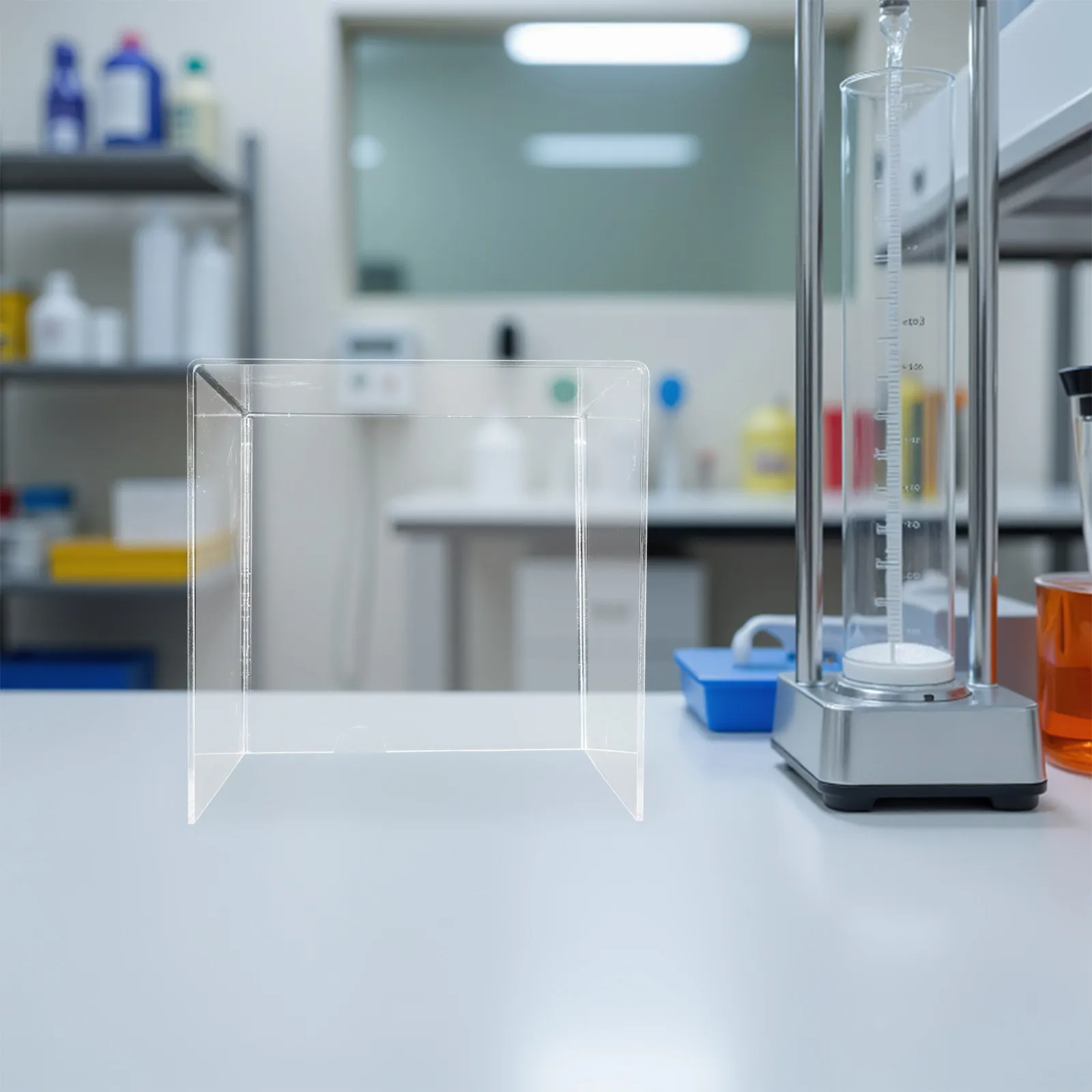 Laboratory Digital Scale Windproof Shield Clear Acrylic Cover 7.86x7.86x7.27in Dust Proof Protective Scale Cover
Laboratory Digital Scale Windproof Shield Clear Acrylic Cover 7.86x7.86x7.27in Dust Proof Protective Scale Cover